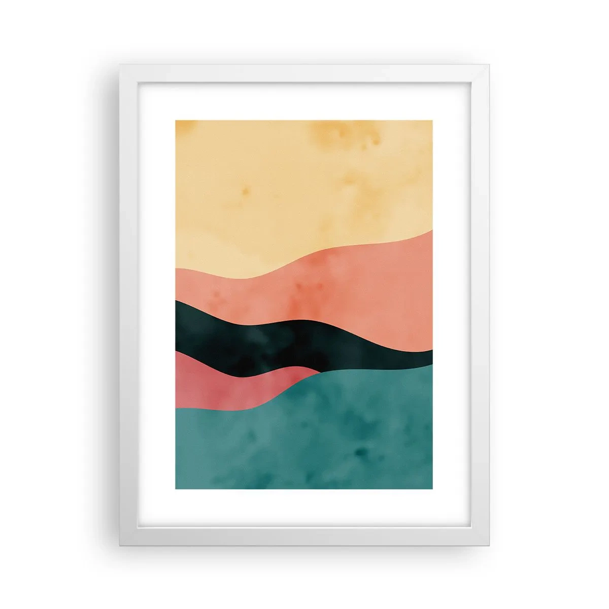 Poster in cornice bianca - Difformità conforme - 30x40 cm