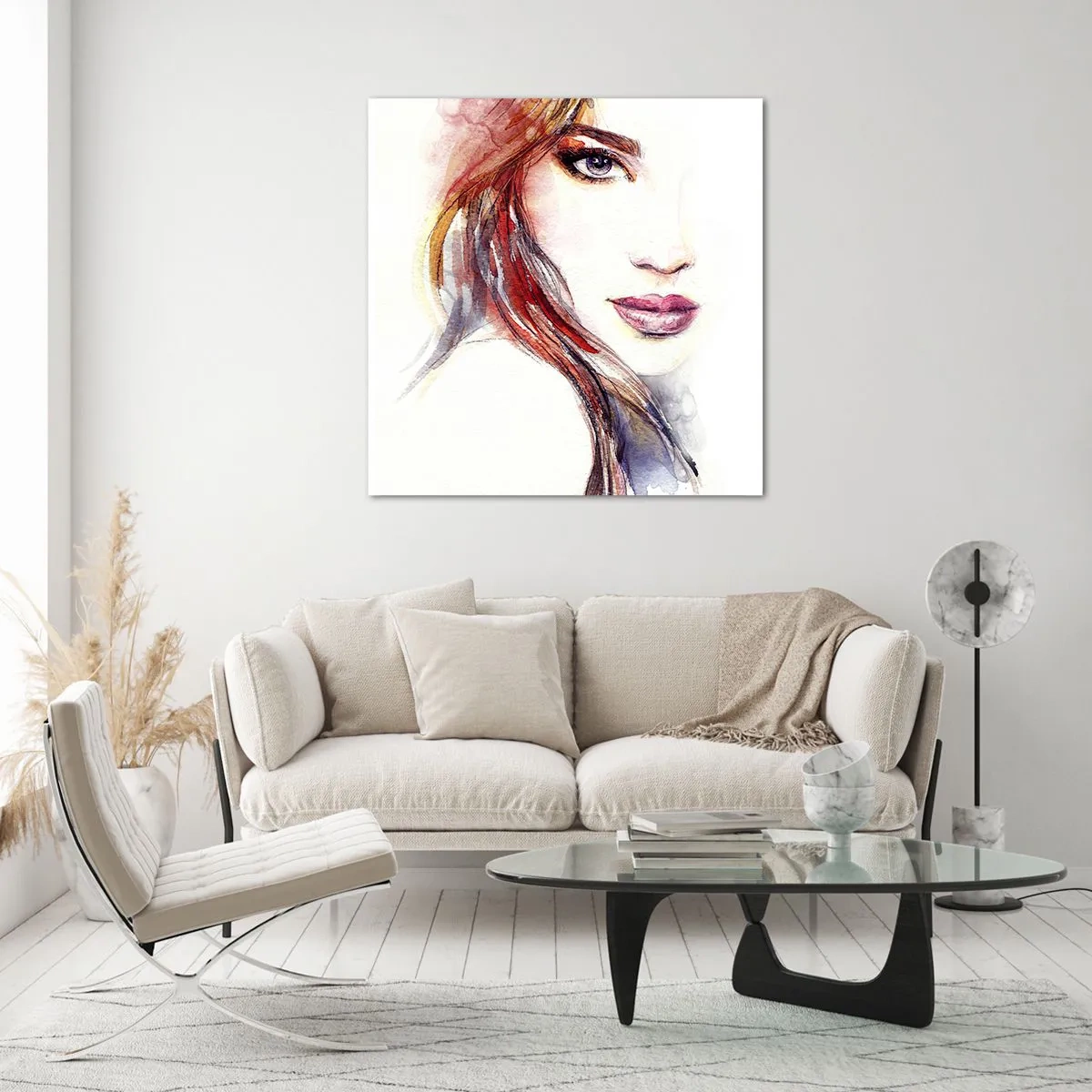 Quadro su vetro - Vademecum: seguimi - 30x30 cm