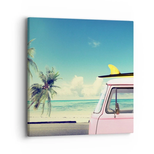 Quadro su tela - Stampe su Tela - Tempo di vacanze - 40x40 cm