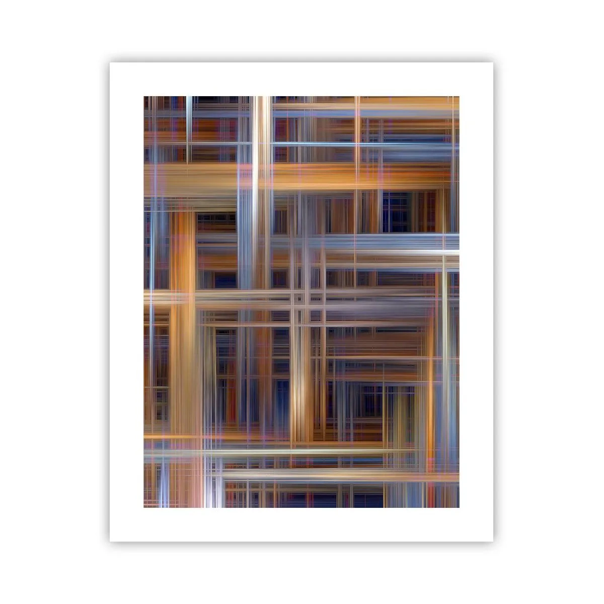 Poster - Tessute con la luce - 40x50 cm