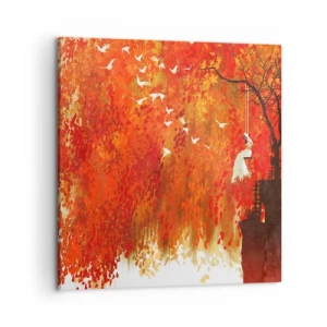 Quadro su tela - Stampe su Tela - Voli con noi? - 50x50 cm