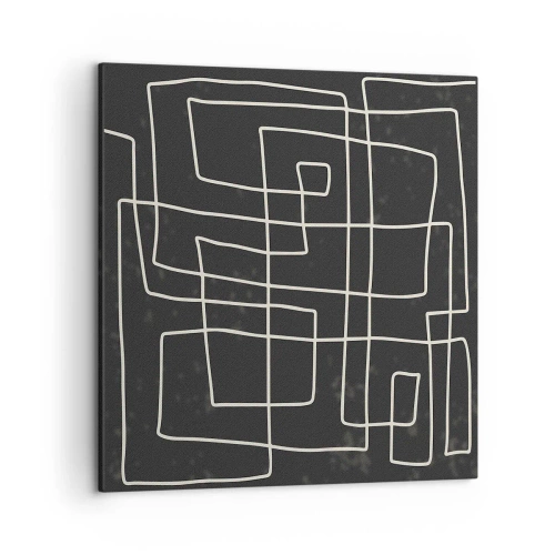 Quadro su tela - Stampe su Tela - Non è così semplice - 50x50 cm