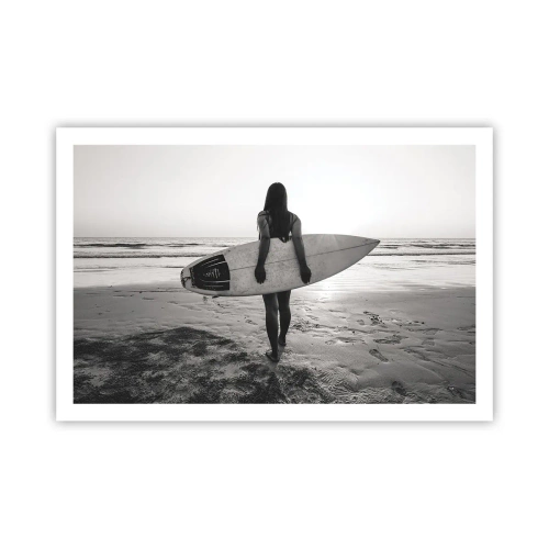 Poster - La figlia dell'onda marina - 91x61 cm