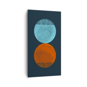 Quadro su tela - Stampe su Tela - Solo geometria? - 55x100 cm