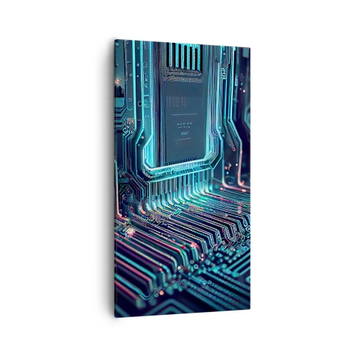 Quadro su tela - Stampe su Tela - Sto pensando qualcosa... - 55x100 cm