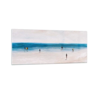 Quadro su vetro - Un bisogno naturale - 100x40 cm