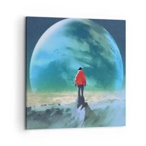 Quadro su tela - Stampe su Tela - Scopritore di una nuova terra - 50x50 cm