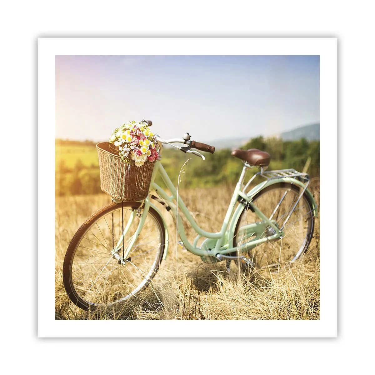 Poster - Resto qui un attimo - 60x60 cm