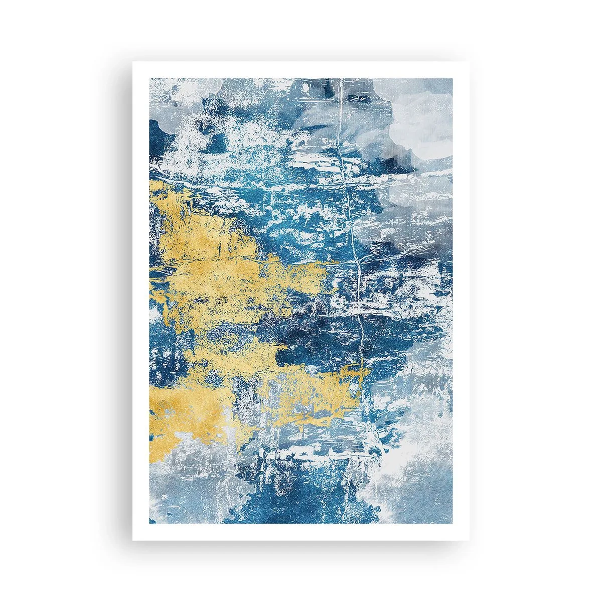 Poster - Astrazione piena di ottimismo - 70x100 cm