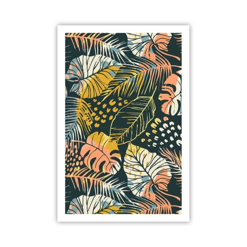 Poster - Fantasia di foglie - 61x91 cm
