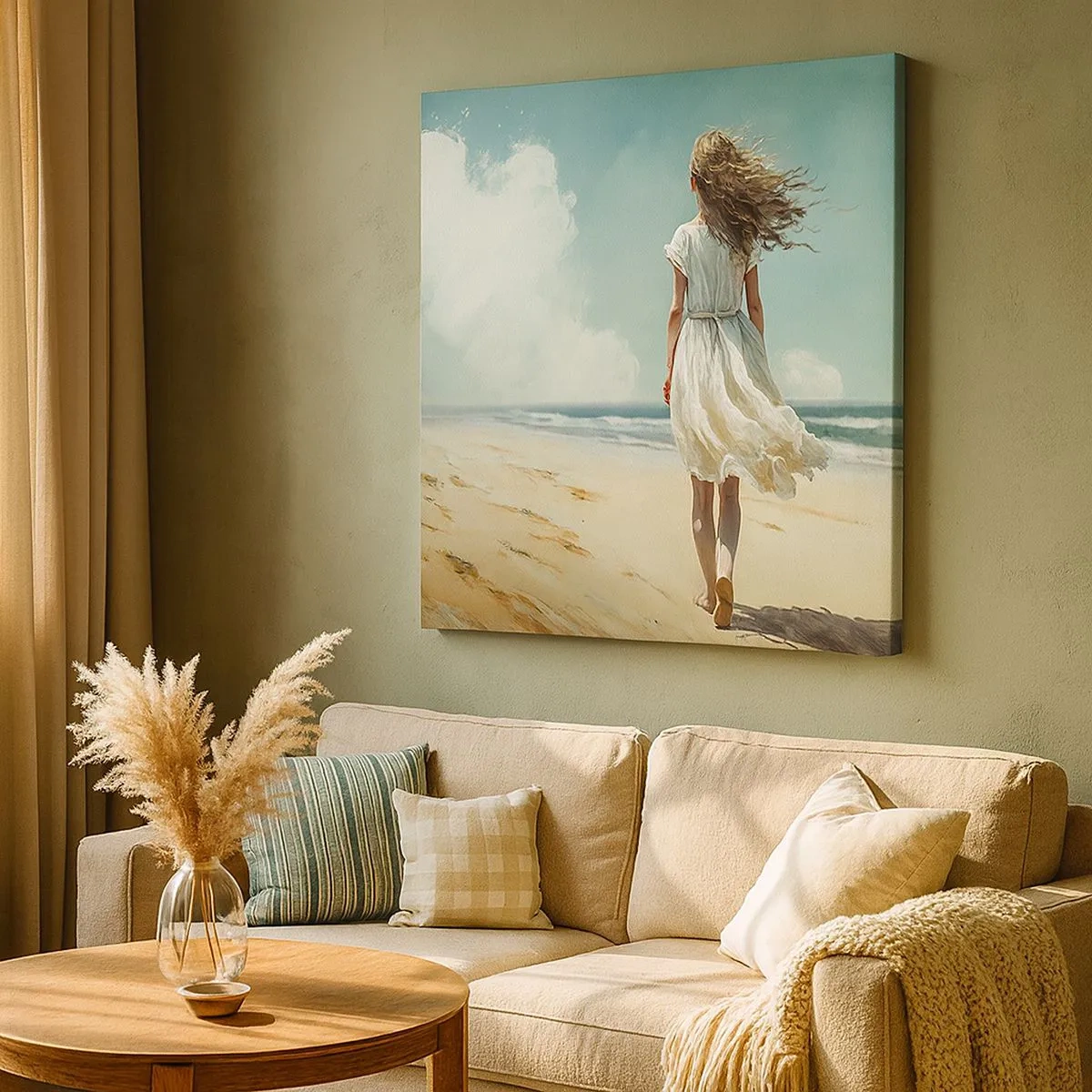 Quadro su tela - Stampe su Tela - Dove sole e vento si incontrano - 30x30 cm