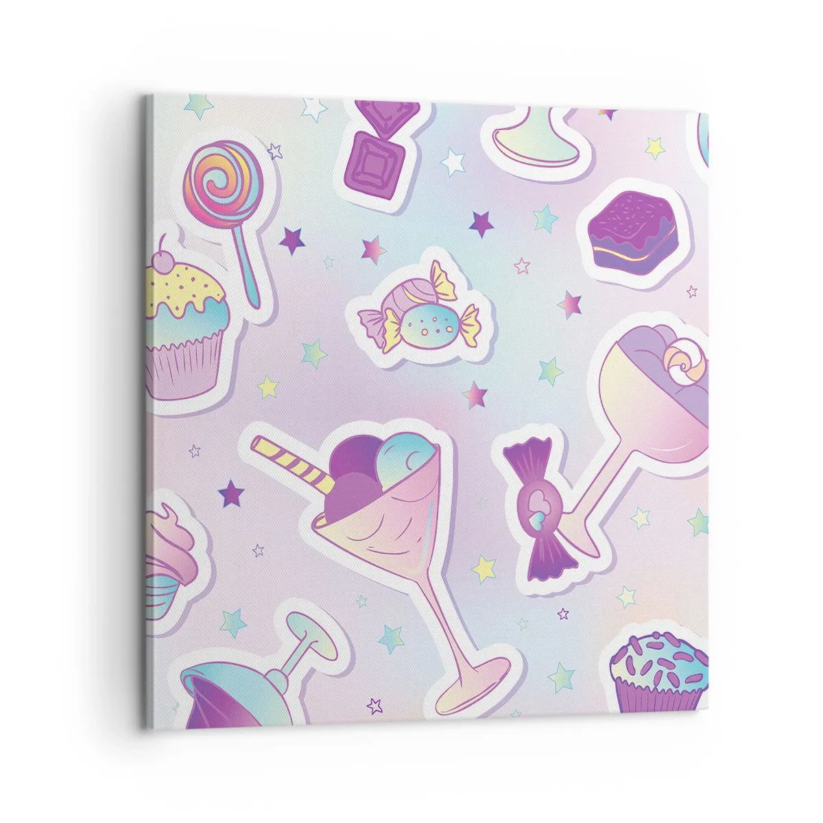 Quadro su tela - Stampe su Tela - Ogni giorno è il mio compleanno - 60x60 cm