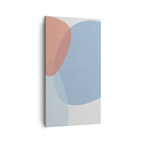 Quadro su tela - Stampe su Tela - Legami pastello - 45x80 cm