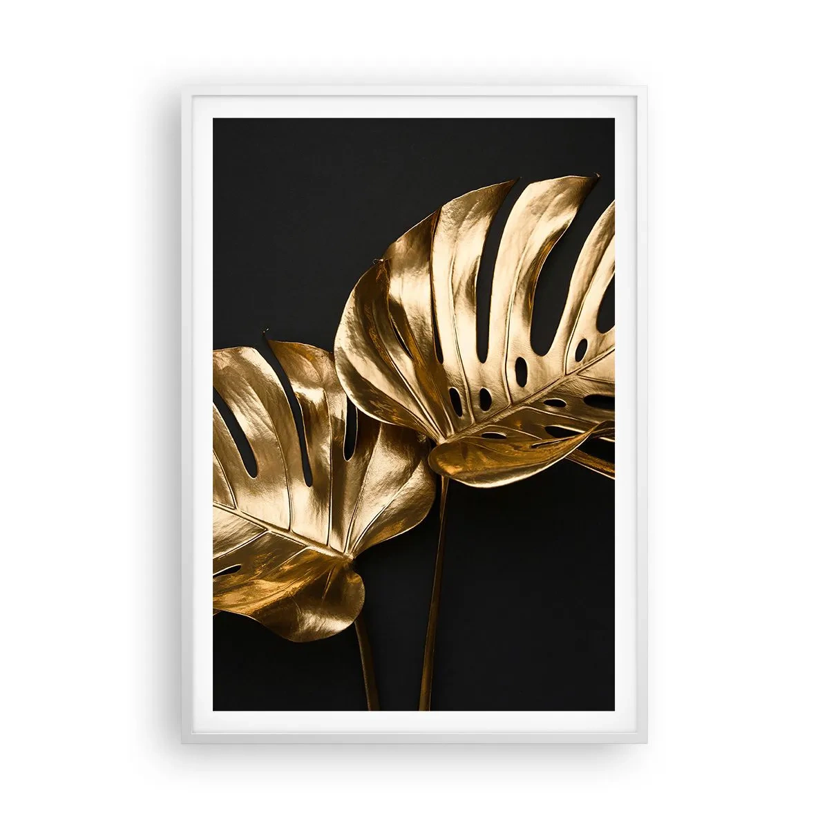 Poster in cornice bianca - I tesori della natura - 70x100 cm