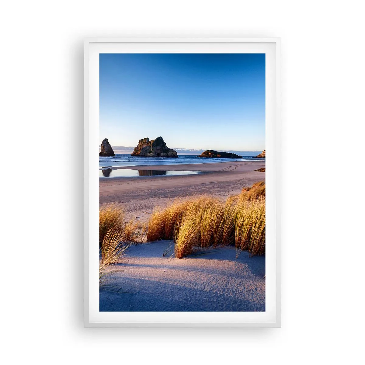 Poster in cornice bianca - Per i cercatori di pace - 61x91 cm