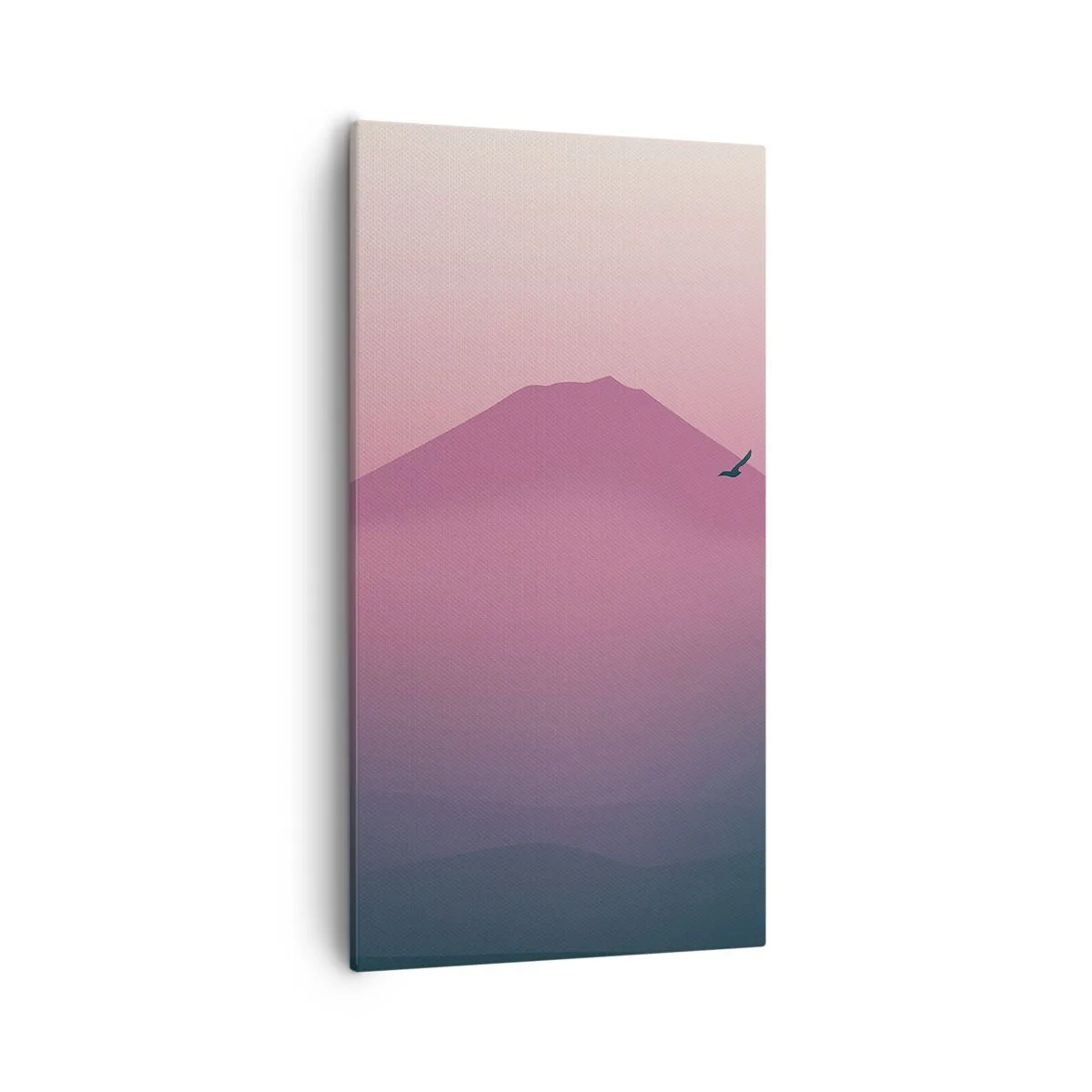 Quadro su tela - Stampe su Tela - Viandanti sopra le nuvole - 55x100 cm