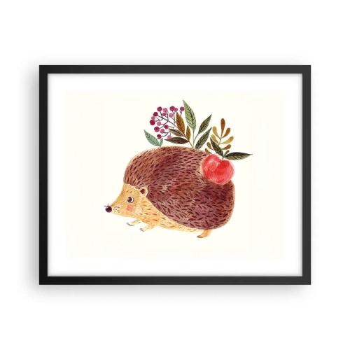 Poster in cornice nera - E mi vuoi già bene - 50x40 cm