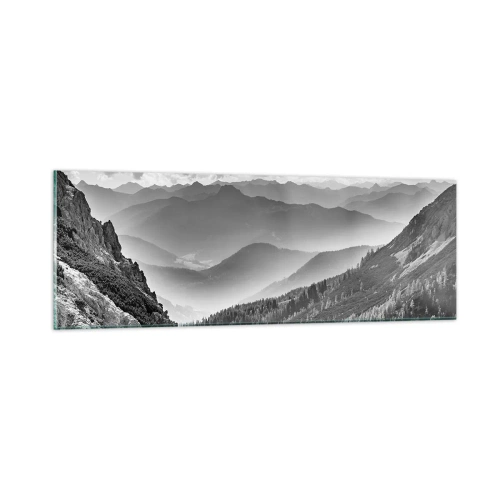 Quadro su vetro - Fino all'orizzonte - 90x30 cm