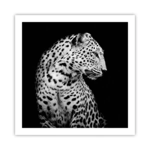 Poster - Profilo destro perfetto! - 60x60 cm