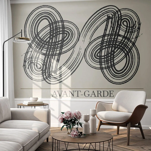 Fotomurali Autoadesivo Deluxe Sticker - In tutta spontaneità - Minimalismo, scandinavo, Scrivere - 250x175 cm