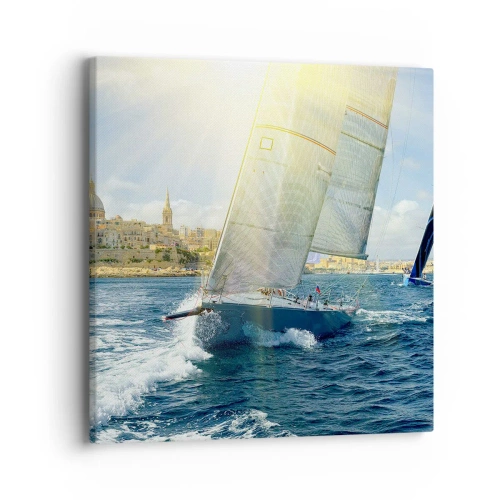 Quadro su tela - Stampe su Tela - Tempo di lasciare la città - 40x40 cm