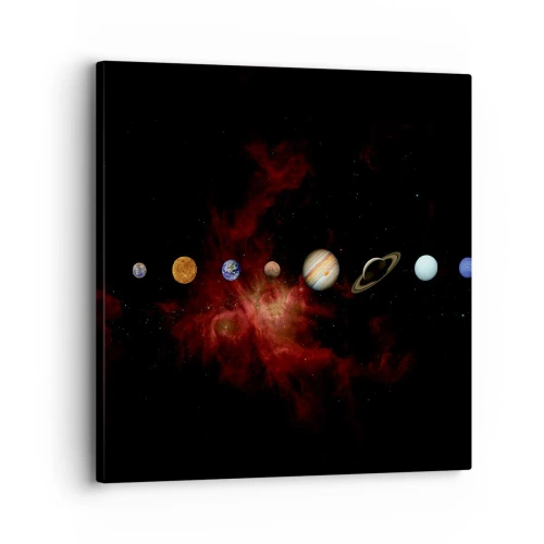Quadro su tela - Stampe su Tela - Il nostro vicinato - 30x30 cm