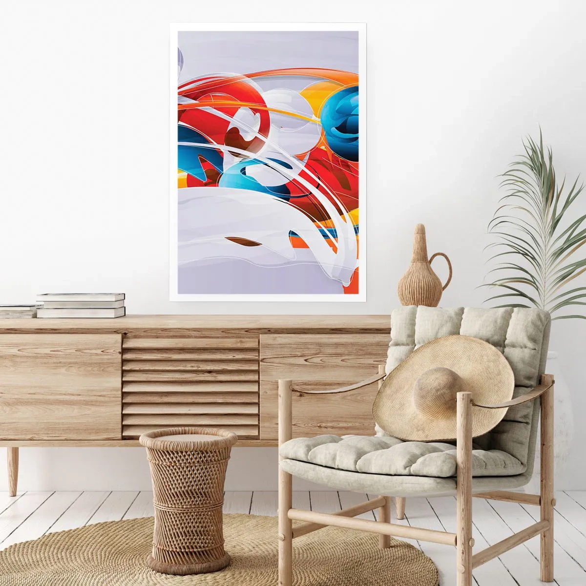 Poster - La danza degli elementi - 70x100 cm