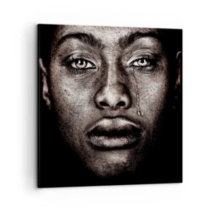 Quadro su tela - Stampe su Tela - Un'unica lacrima - 50x50 cm