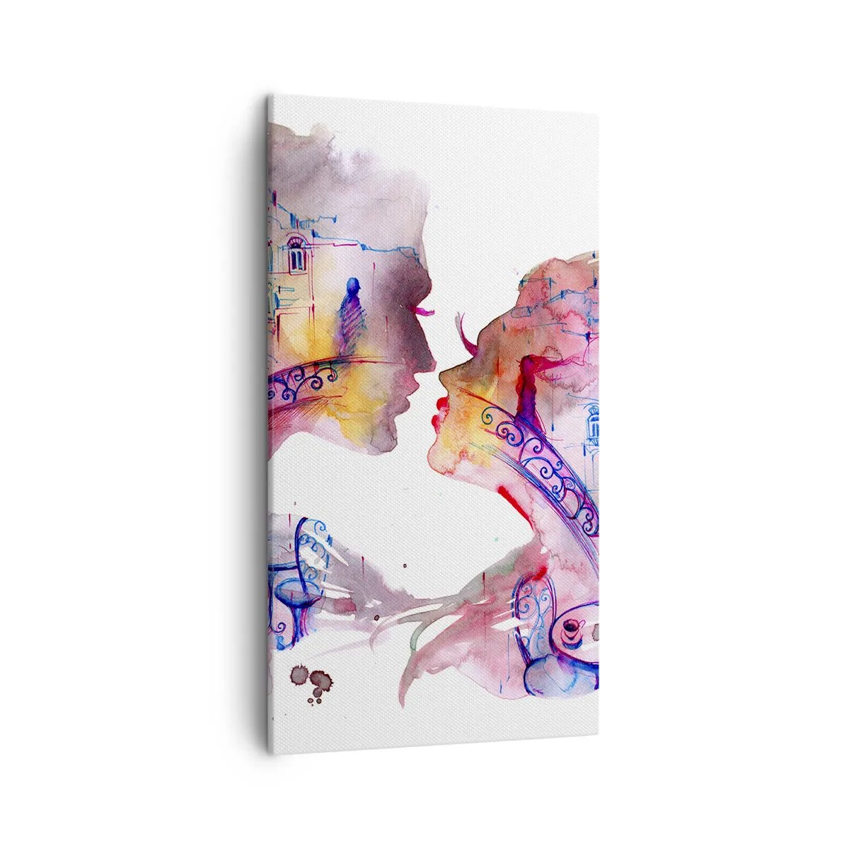Quadro su tela - Stampe su Tela - Misterioso ponte dei sospiri - 45x80 cm