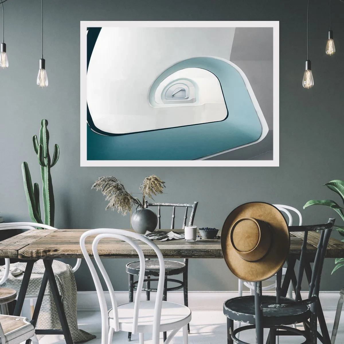 Poster - Blu fino in fondo - 40x30 cm