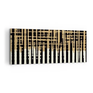 Quadro su tela - Stampe su Tela - Astrazione architettonica - 100x40 cm