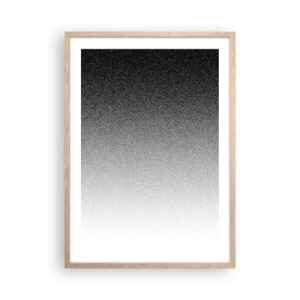 Poster in cornice rovere chiaro - Verso la luce - 50x70 cm