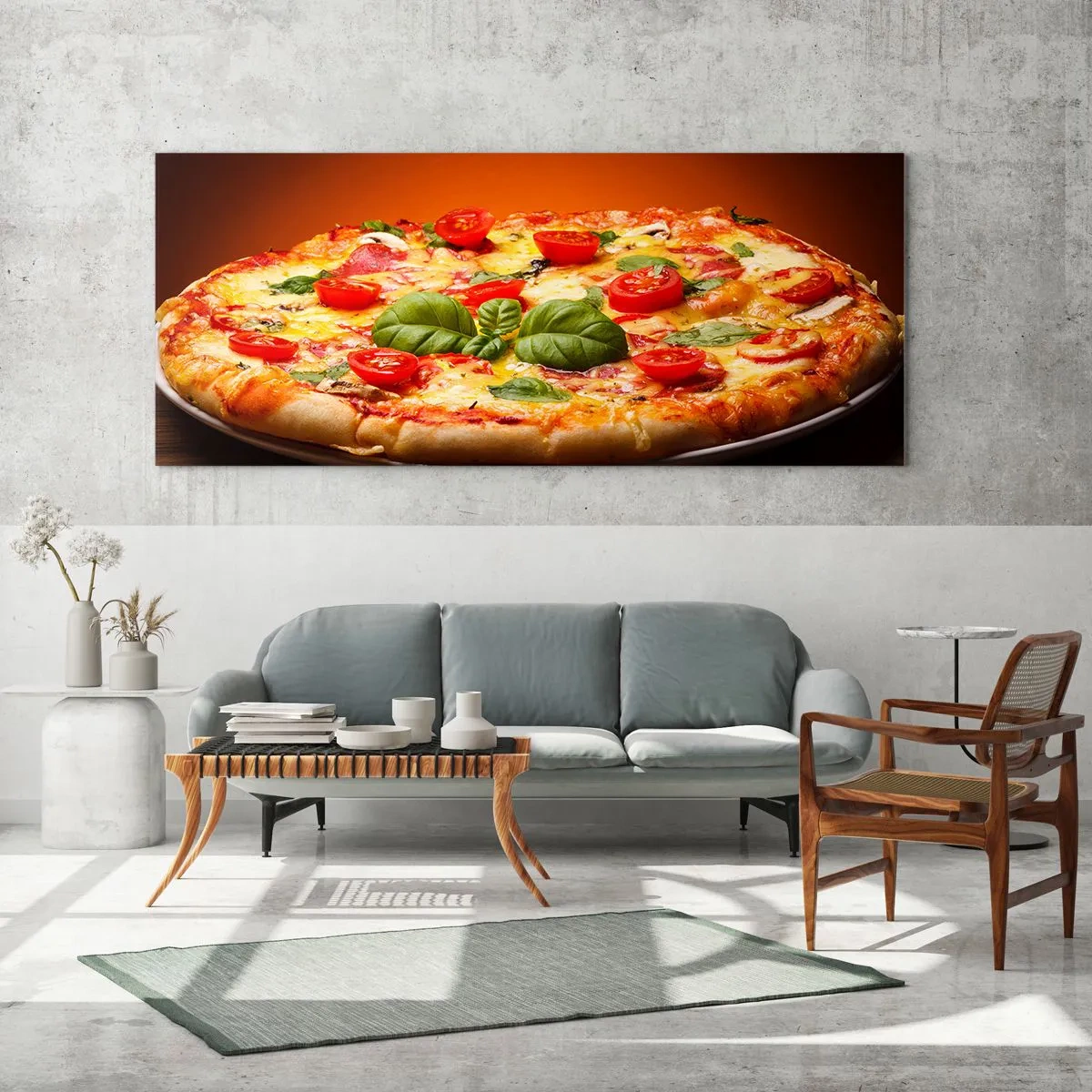 Quadro su vetro - Mamma mia! - 100x40 cm