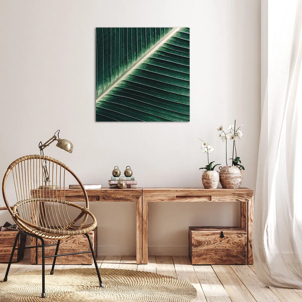 Quadro su tela - Stampe su Tela - Il ritmo della natura - 30x30 cm