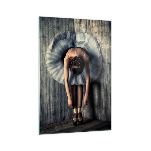 Quadro su vetro - Quando la musica tace - 70x100 cm