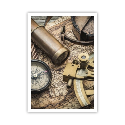 Poster - Traccia la rotta - 70x100 cm