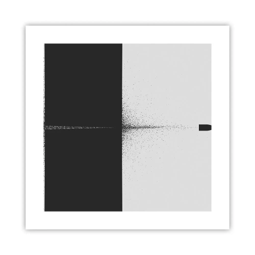 Poster - Dritto allo scopo - 40x40 cm