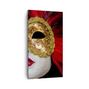 Quadro su tela - Stampe su Tela - La promessa di un'avventura di carnevale - 45x80 cm