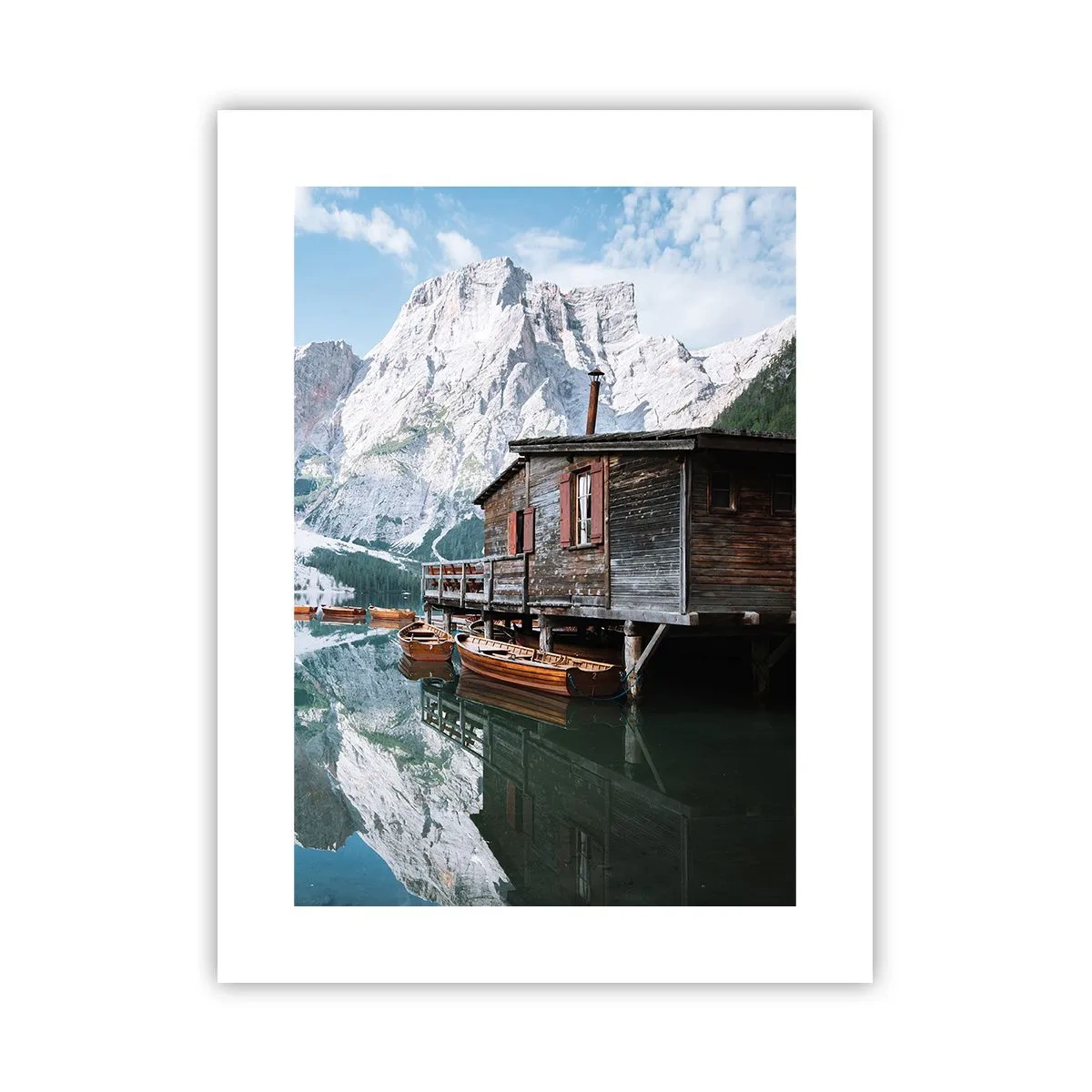 Poster - Mattina cristallina sui monti - 30x40 cm