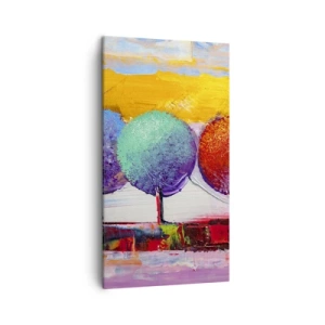 Quadro su tela - Stampe su Tela - Non c'è due senza tre - 45x80 cm