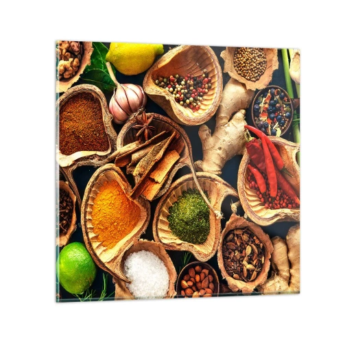 Quadro su vetro - Prendi quello che vuoi - 70x70 cm