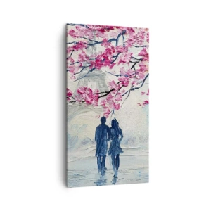 Quadro su tela - Stampe su Tela - Passeggiata romantica - 45x80 cm