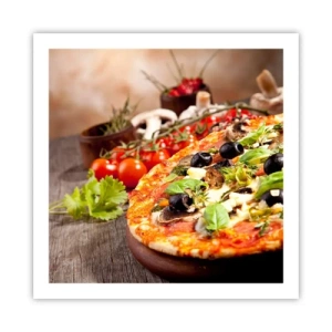 Poster - Con ingredienti tellurici - 60x60 cm