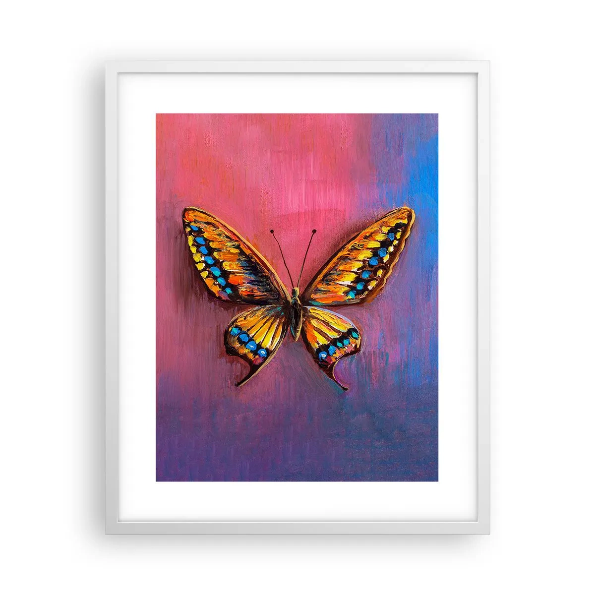 Poster in cornice bianca - Gioielli della natura - 40x50 cm