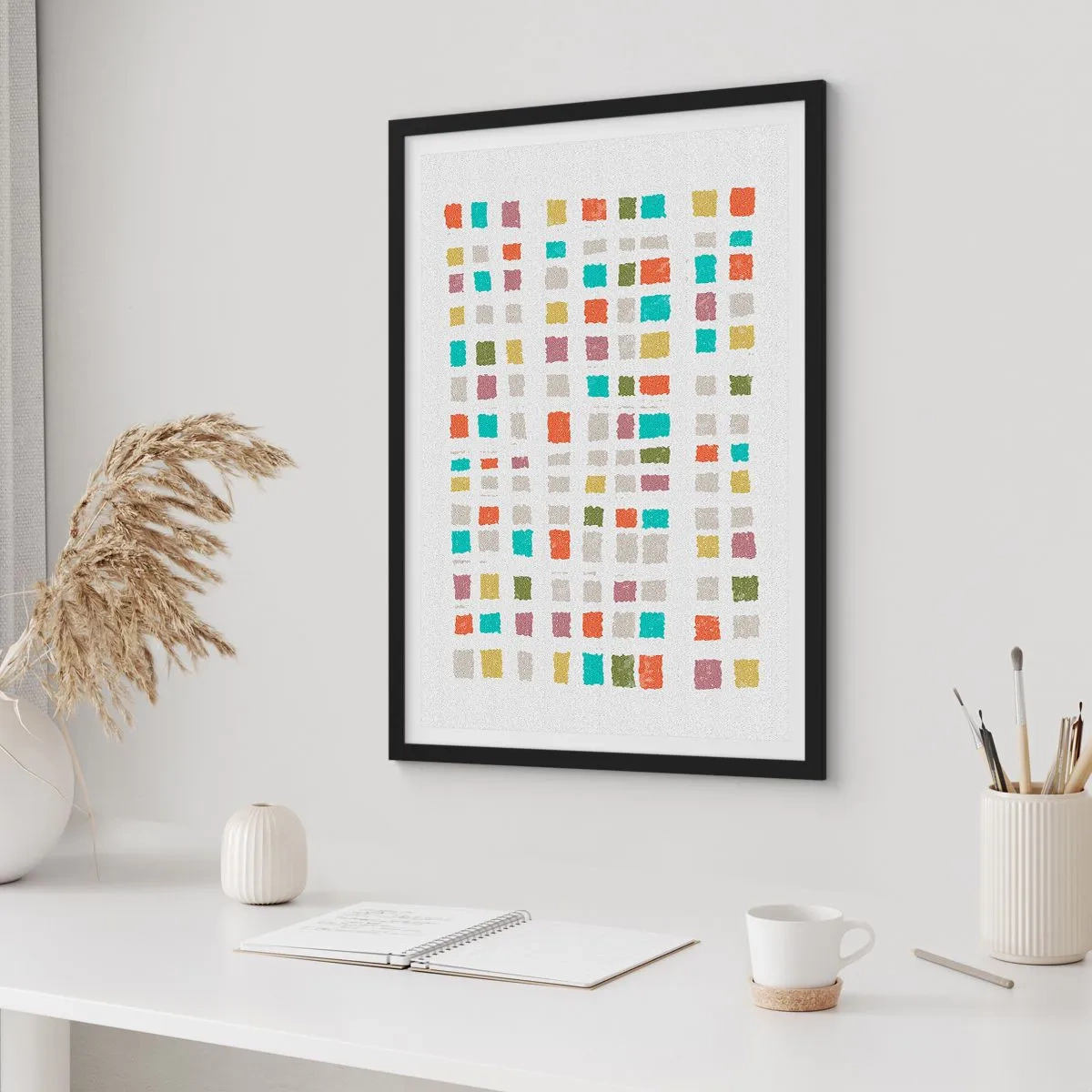 Poster in cornice nera - Un gioco sconosciuto - 40x50 cm