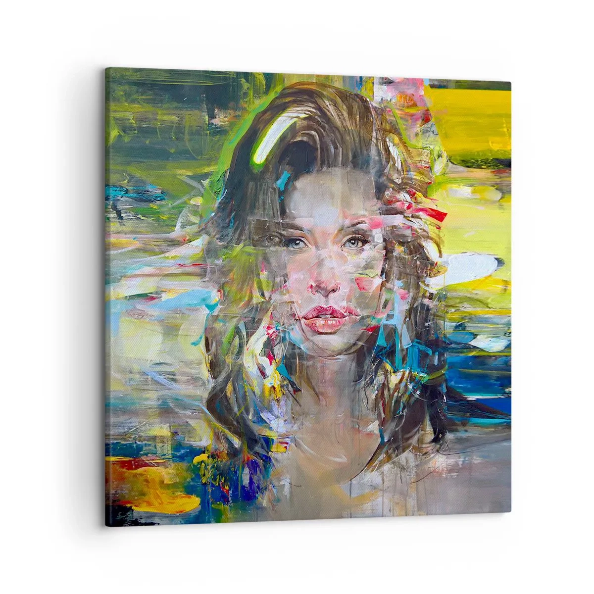 Quadro su tela - Stampe su Tela - Dietro una tenda di vento - 50x50 cm