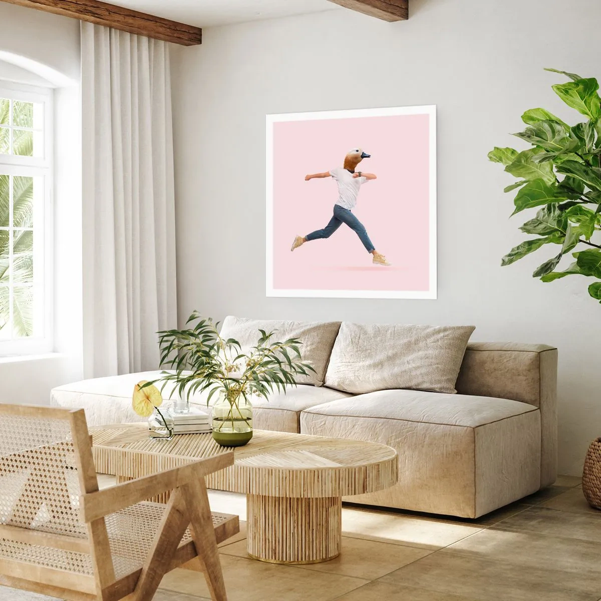 Poster - Un pizzico di assurdo - 60x60 cm