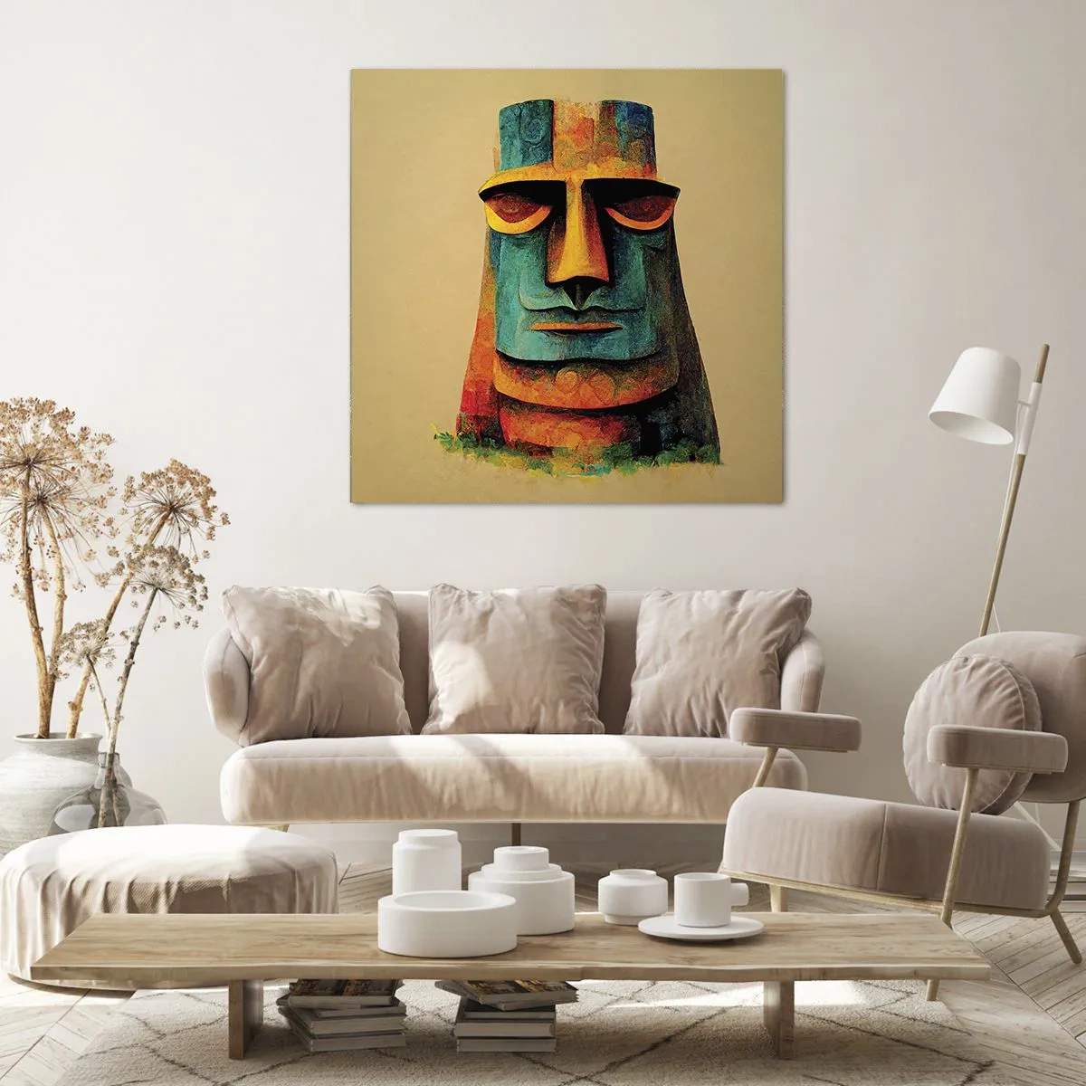 Quadro su tela - Stampe su Tela - Statuario, ma simpatico - 30x30 cm