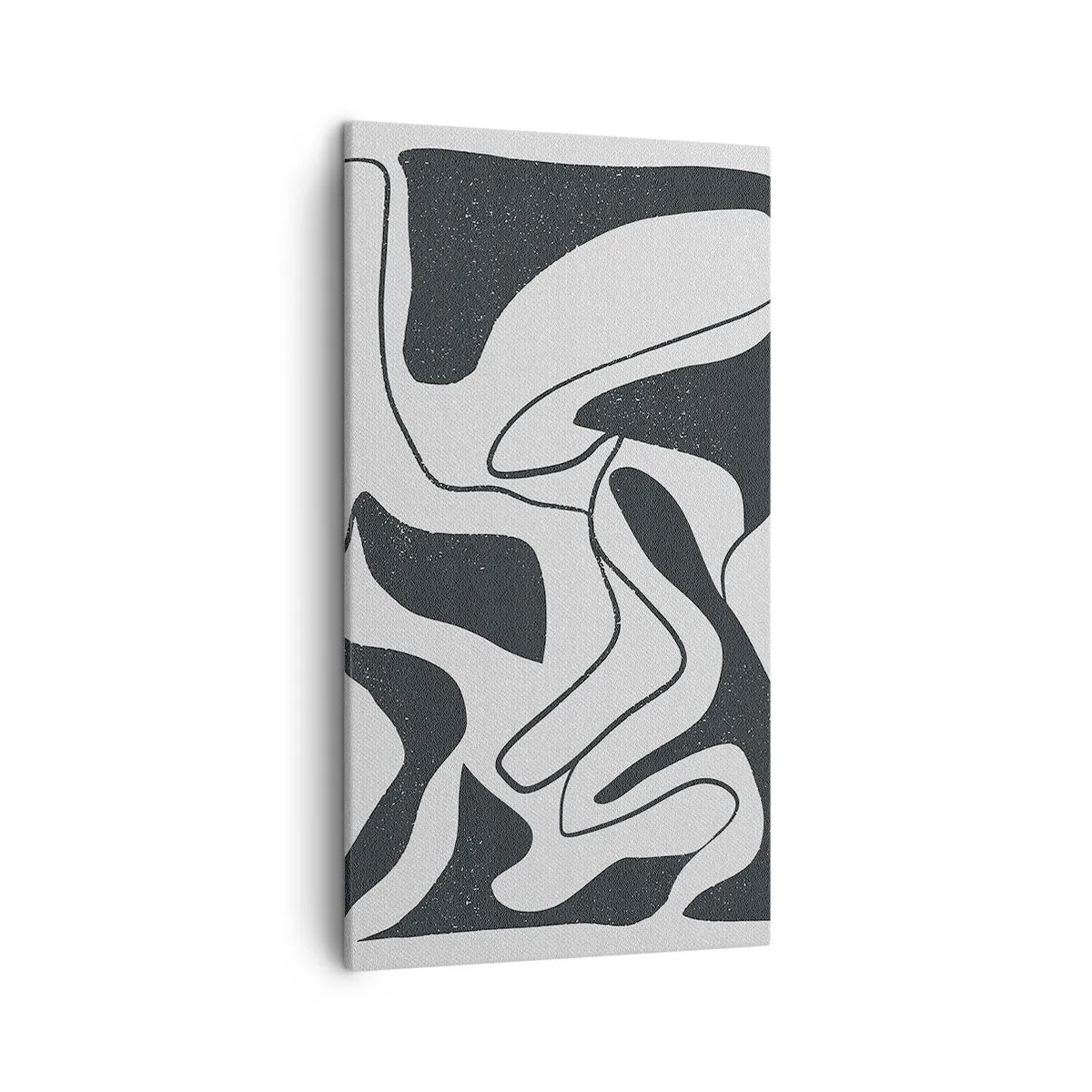 Quadro su tela - Stampe su Tela - Gioco astratto nel labirinto - 45x80 cm