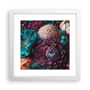 Poster in cornice bianca - Ricchezza della natura - 30x30 cm